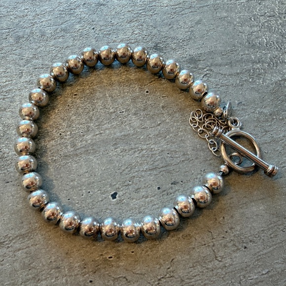 Silpada Silver Beaded Bracelet with Toggle Clasp - Picture 6 of 16